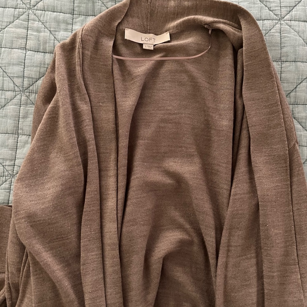 LOFT cardigan.